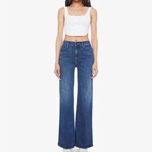 MOTHER Hustler Roller Sneak- Sz 29 Flare Jeans in Heirloom